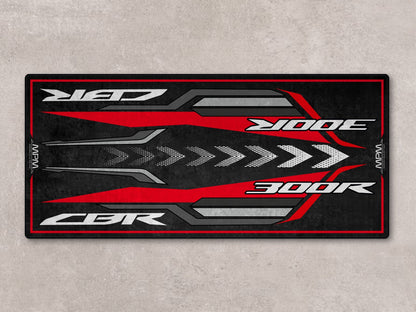 Designed Pit Mat for Honda CBR300R Motorcycle - MM7446 - Howling Moto