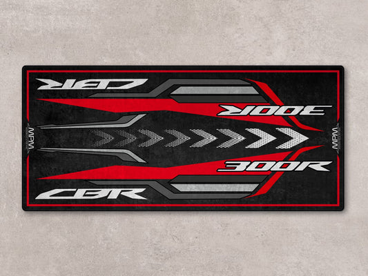 Designed Pit Mat for Honda CBR300R Motorcycle - MM7446 - Howling Moto