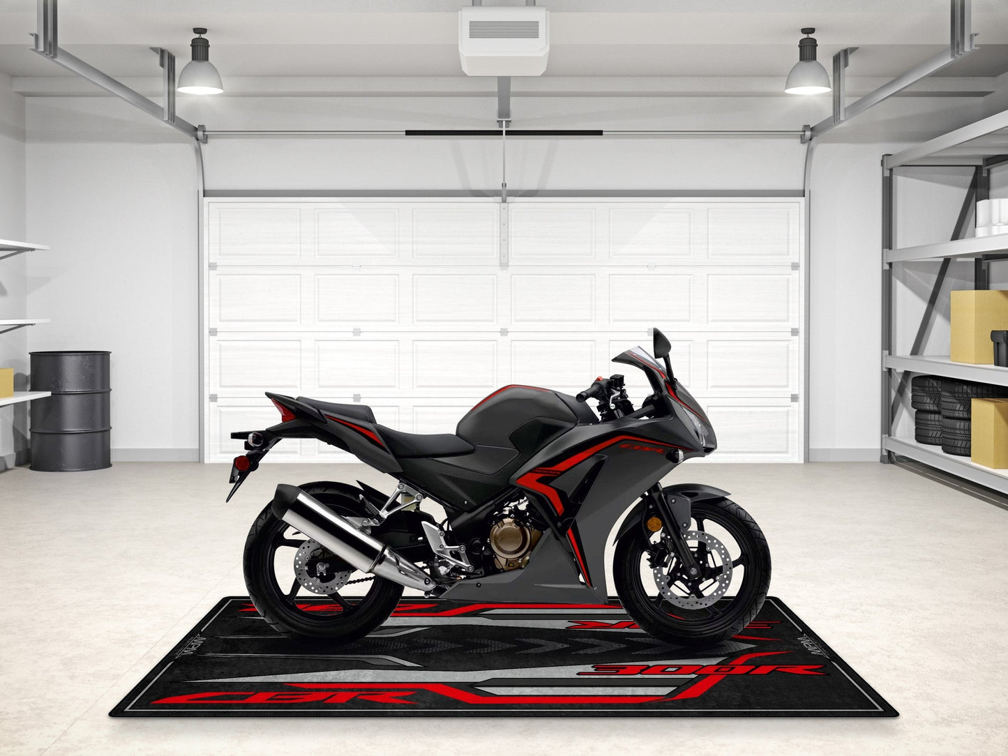 Designed Pit Mat for Honda CBR300R Motorcycle - MM7446 - Howling Moto