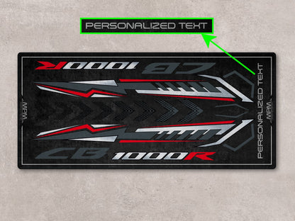 Designed Pit Mat for Honda CB1000R Motorcycle - MM7447 - Howling Moto