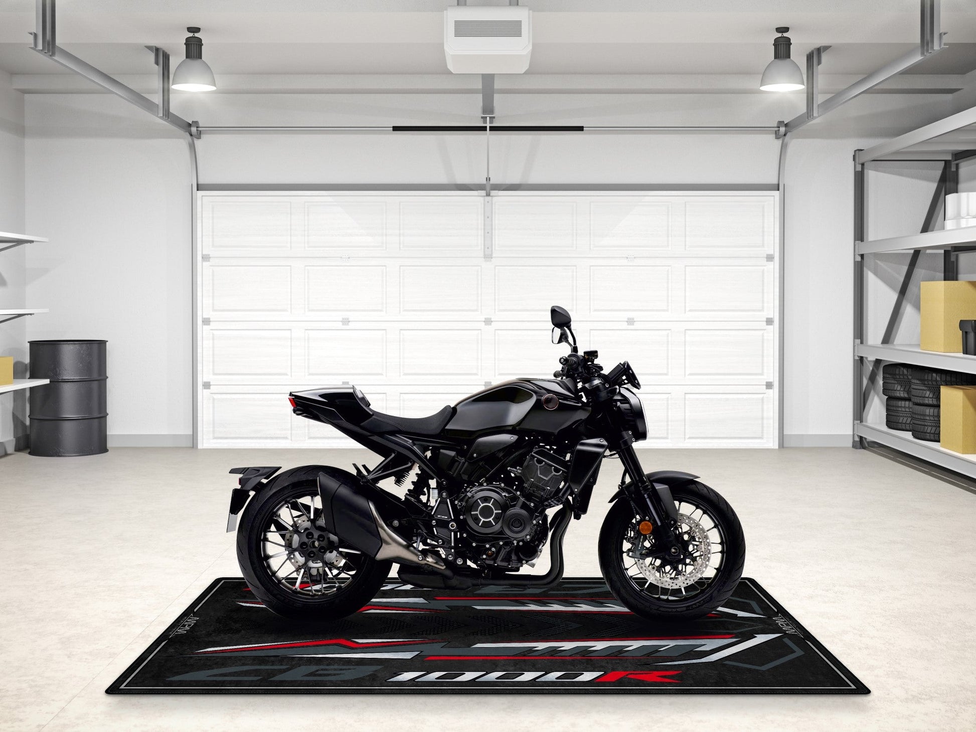 Designed Pit Mat for Honda CB1000R Motorcycle - MM7447 - Howling Moto