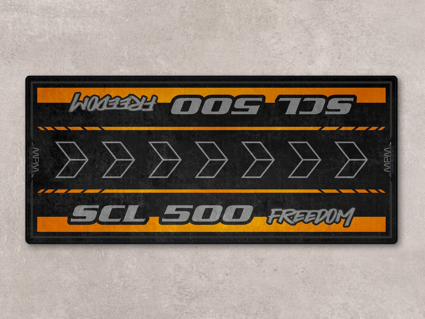 Designed Pit Mat for Honda SCL500 Motorcycle - MM7448 - Howling Moto
