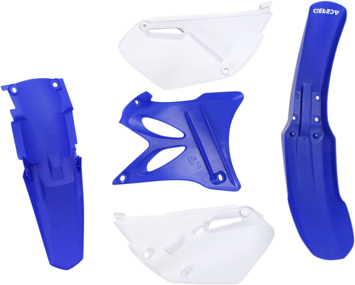Acerbis standard replacement body kit for vehicles, shown with parts and panels in a natural car body setting.