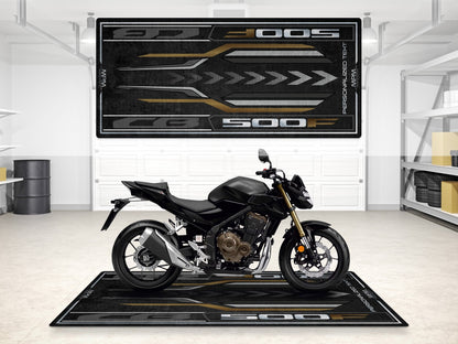 Designed Pit Mat for Honda CB500F Motorcycle - MM7450 - Howling Moto