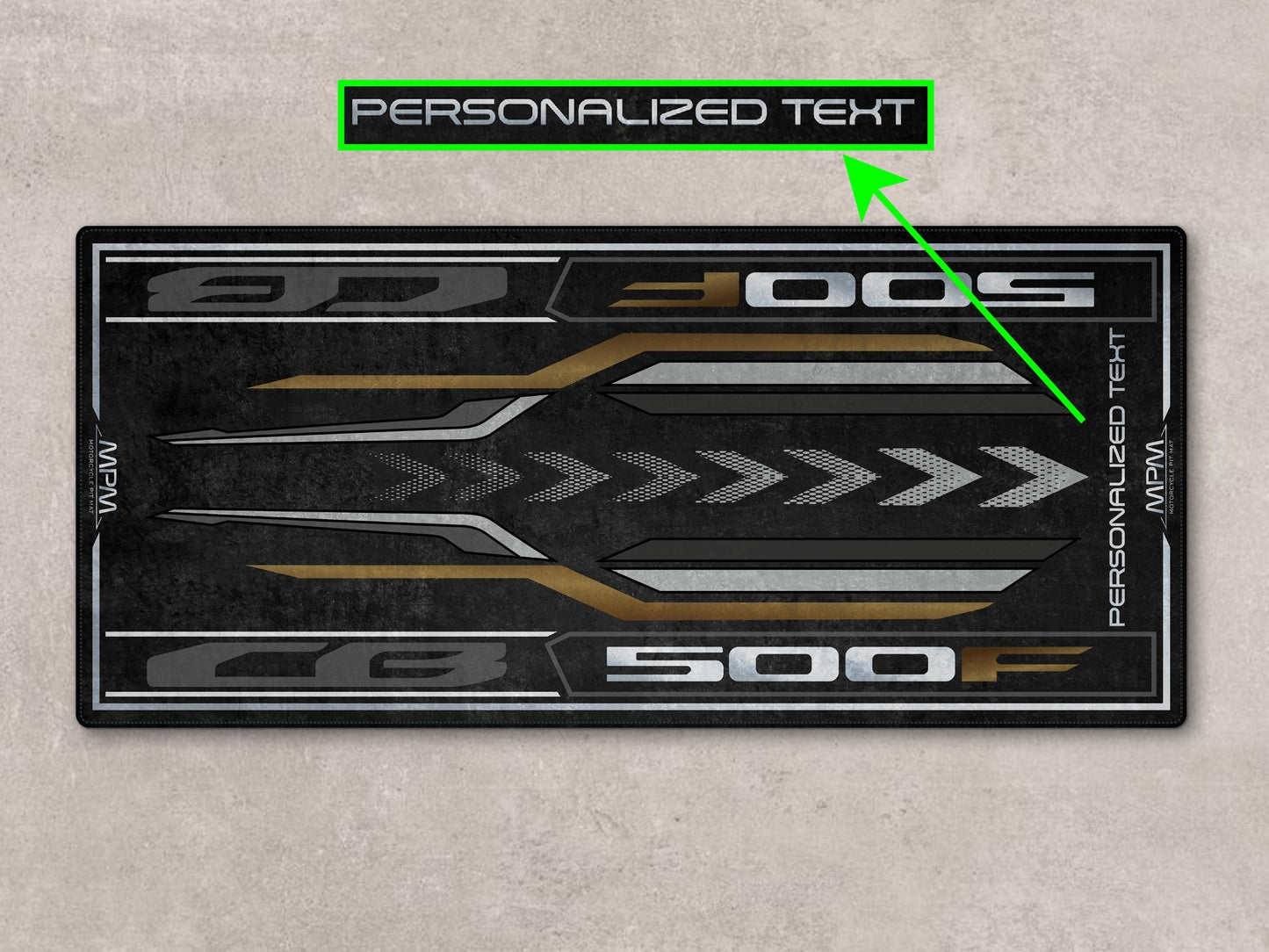 Designed Pit Mat for Honda CB500F Motorcycle - MM7450 - Howling Moto