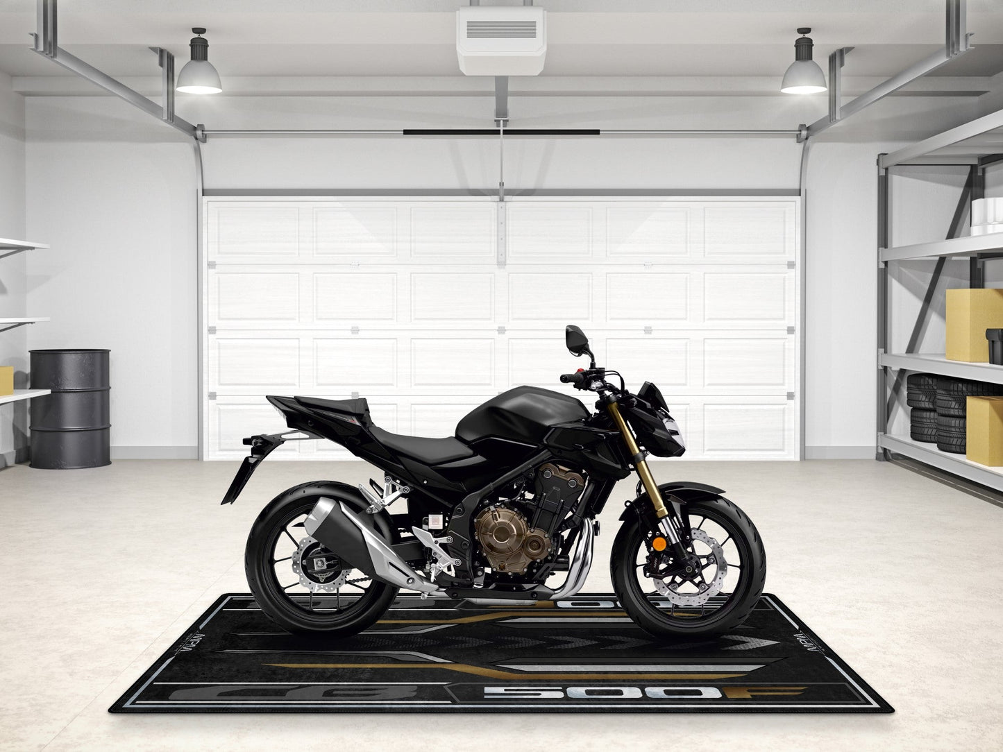 Designed Pit Mat for Honda CB500F Motorcycle - MM7450 - Howling Moto