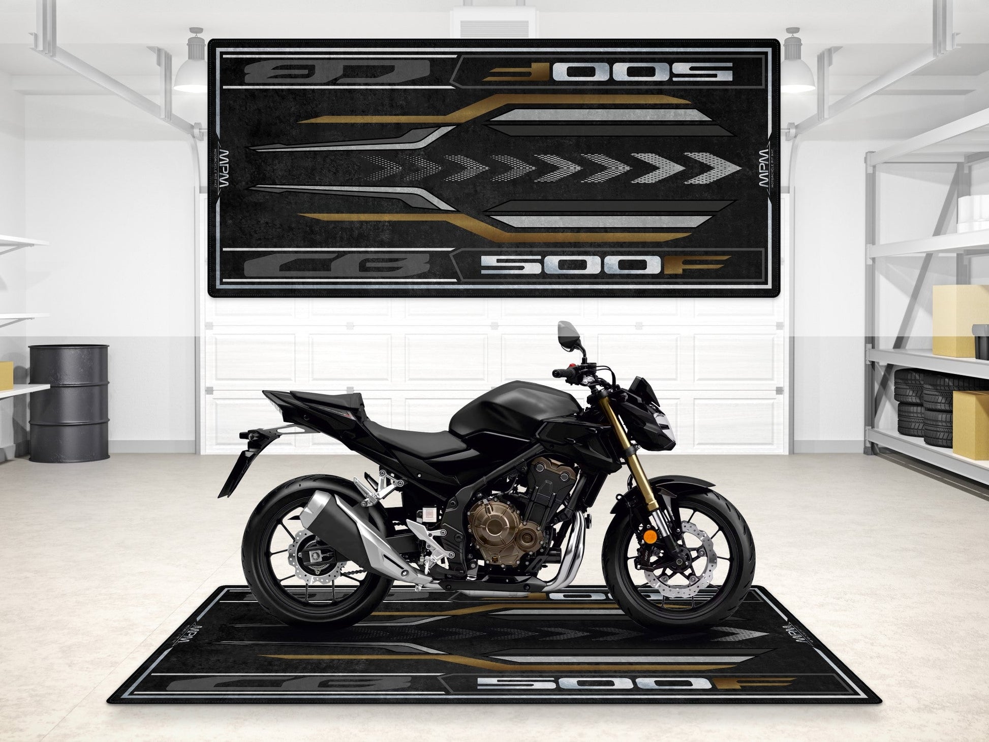 MPM Motorcycle Mat for Honda CB500F - MM7450 - Howling Moto
