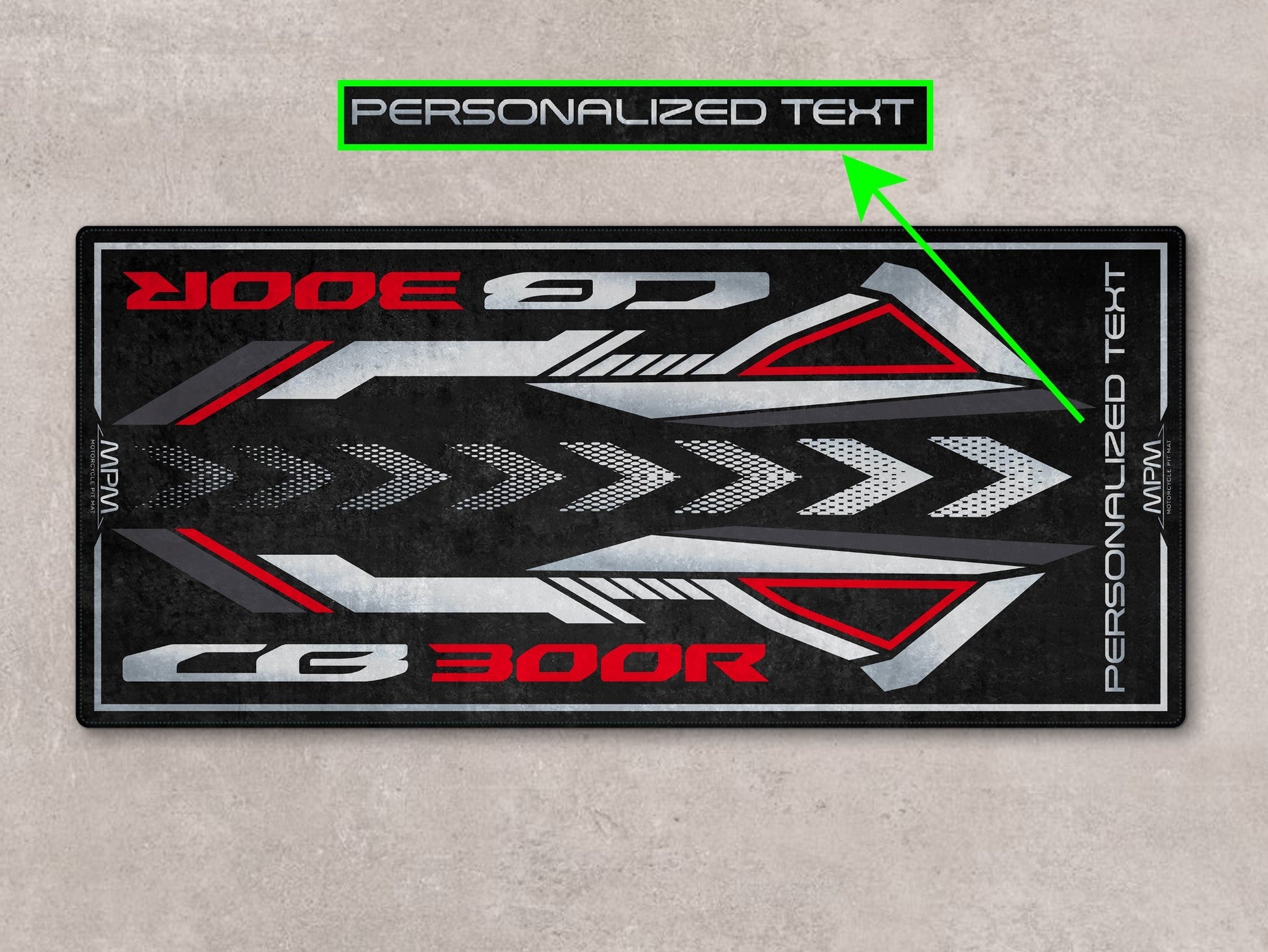 Designed Pit Mat for Honda CB300R Motorcycle - MM7451 - Howling Moto