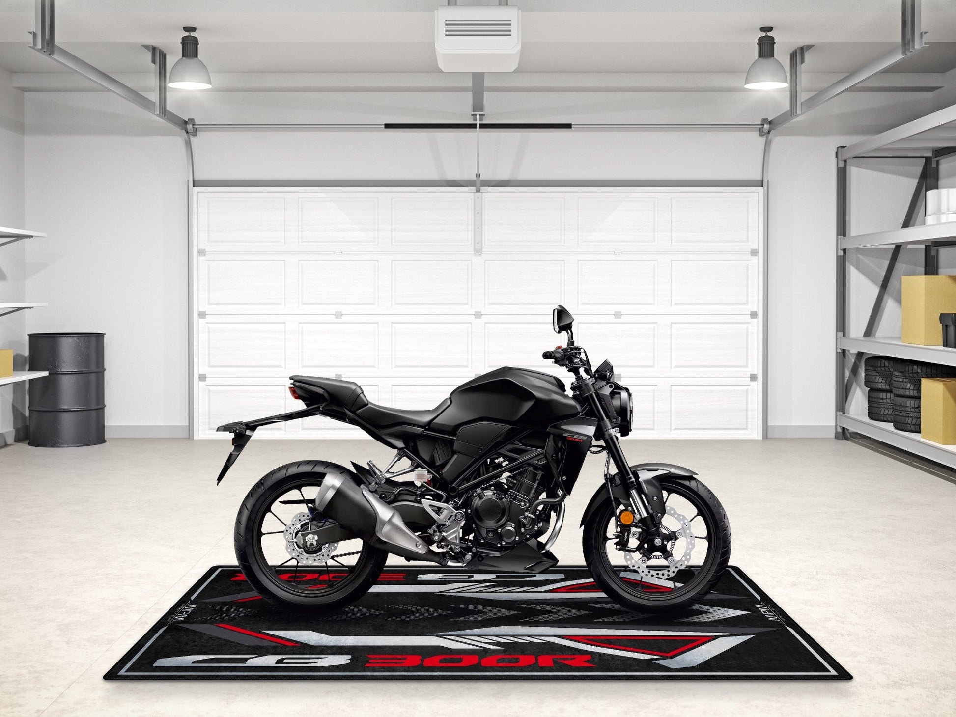 Designed Pit Mat for Honda CB300R Motorcycle - MM7451 - Howling Moto