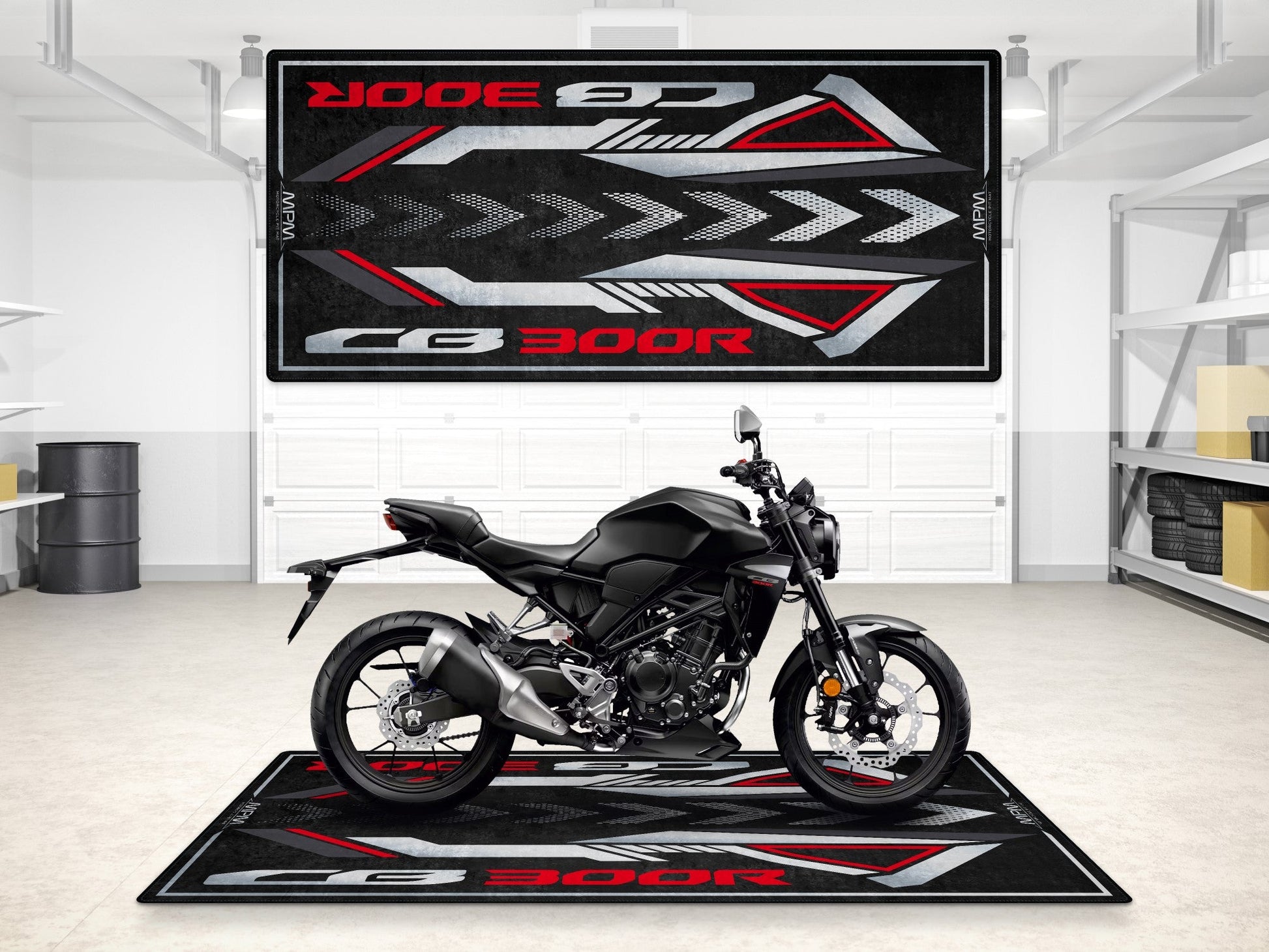 MPM Motorcycle Mat for Honda CB300R - MM7451 - Howling Moto