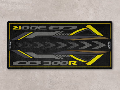 Designed Pit Mat for Honda CB300R Motorcycle - MM7451 - Howling Moto