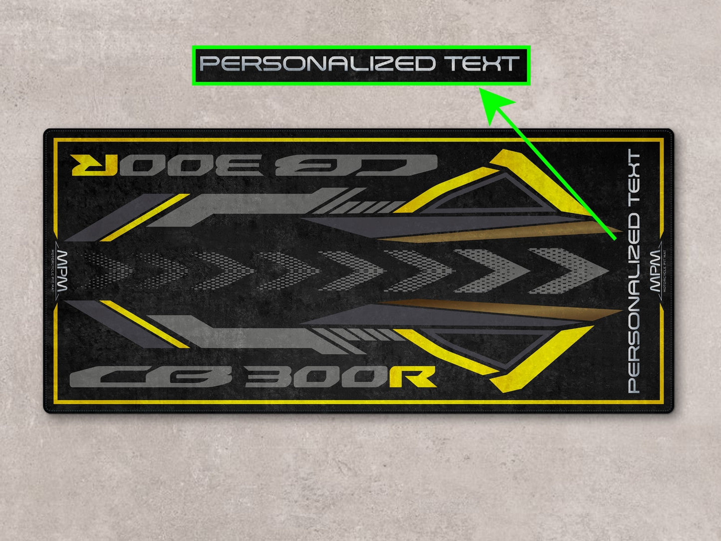 Designed Pit Mat for Honda CB300R Motorcycle - MM7451 - Howling Moto