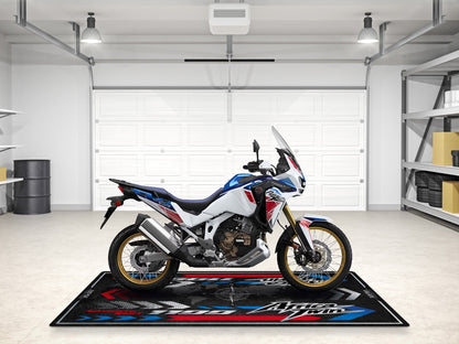 Designed Pit Mat for Honda Africa Twin Motorcycle - MM7452 - Howling Moto