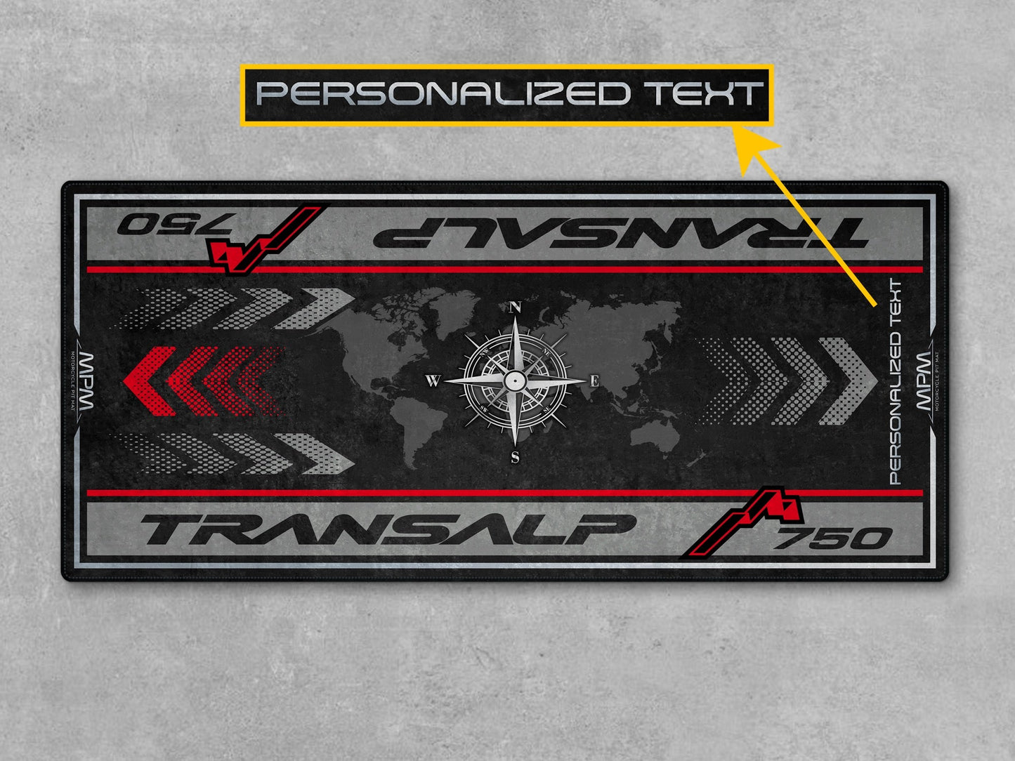 MPM Motorcycle Mat for Honda Transalp 750 - MM7453 - Howling Moto