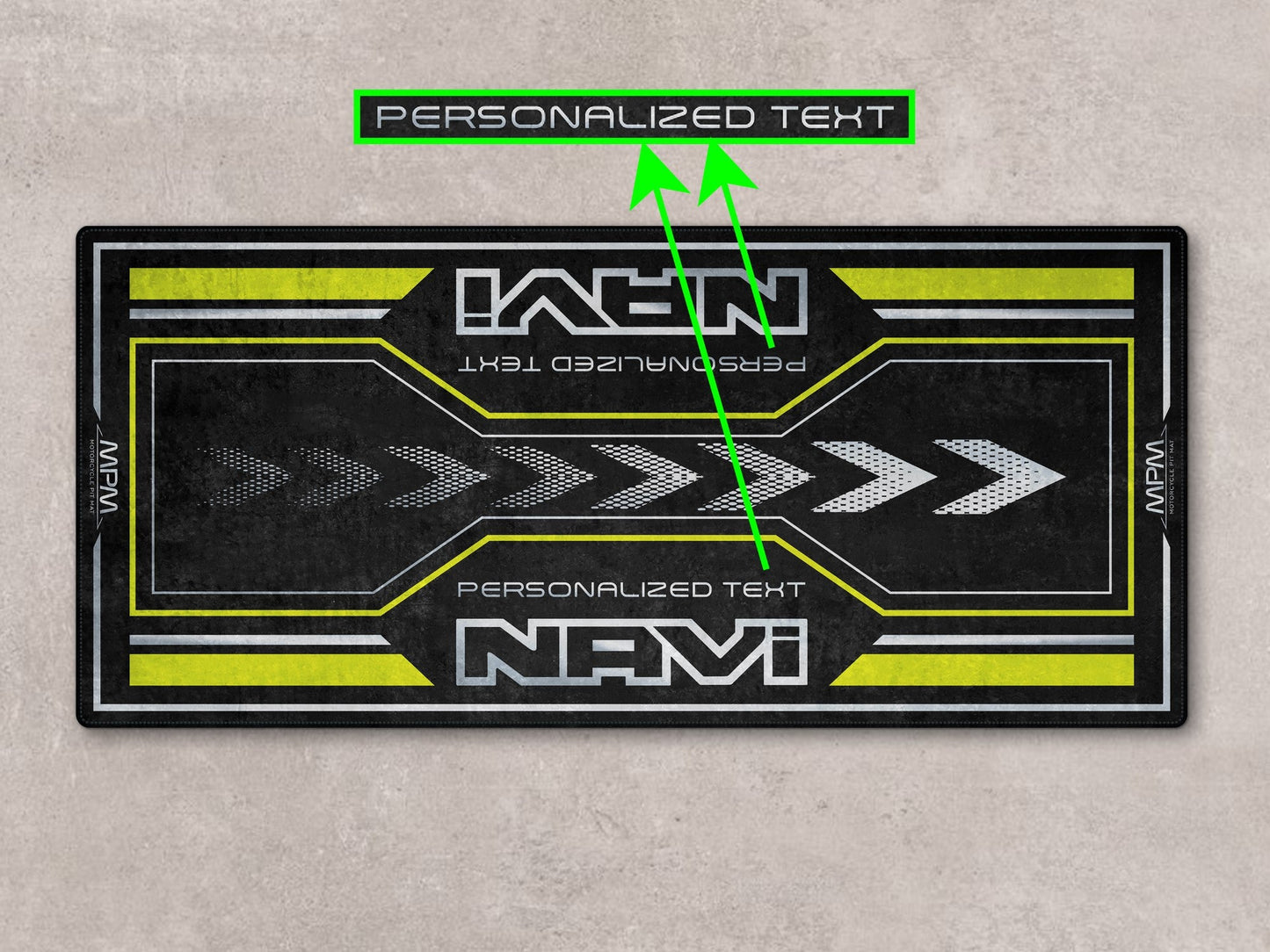 Designed Pit Mat for Honda Navi Motorcycle - MM7459 - Howling Moto