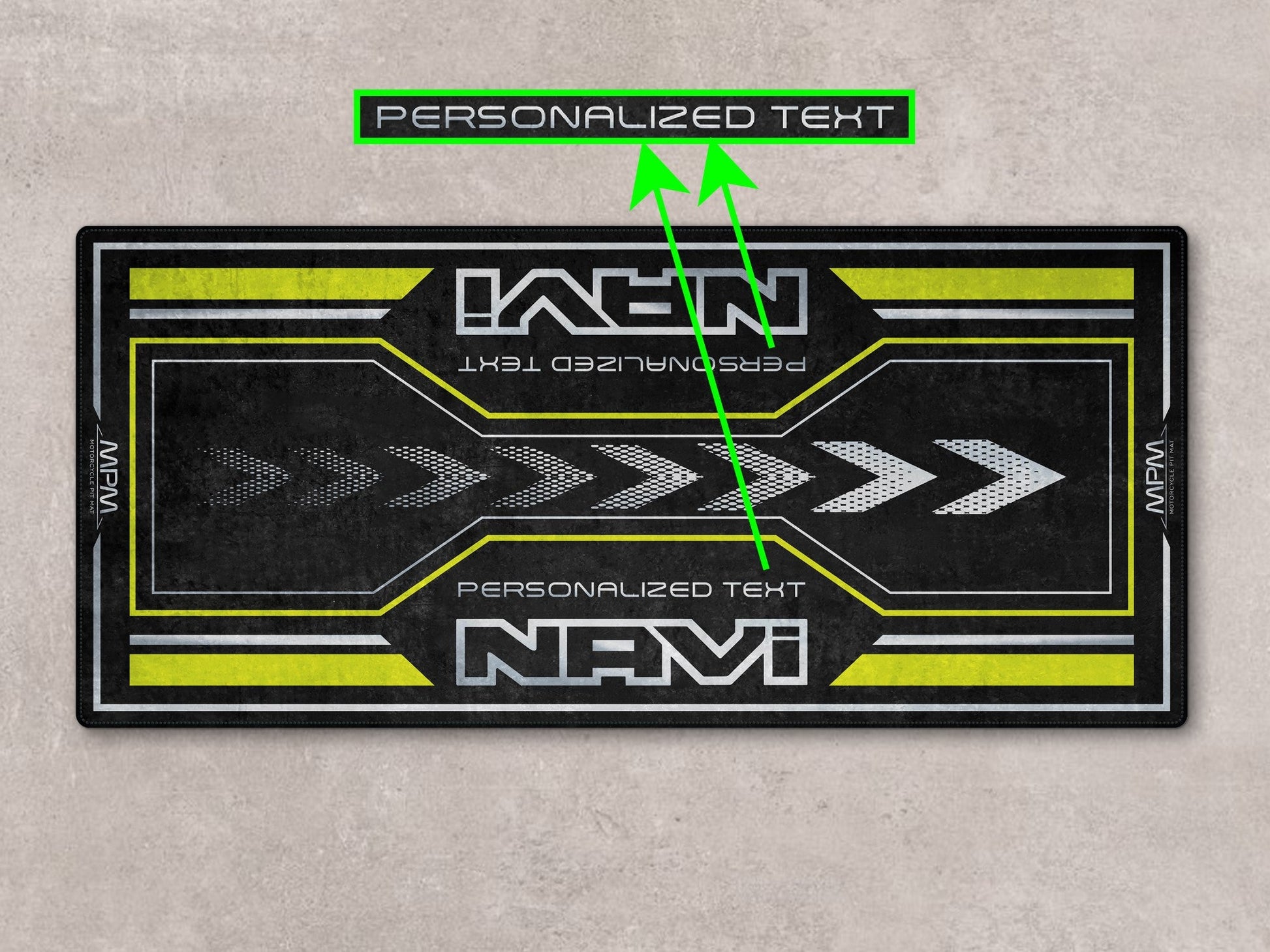 Designed Pit Mat for Honda Navi Motorcycle - MM7459 - Howling Moto