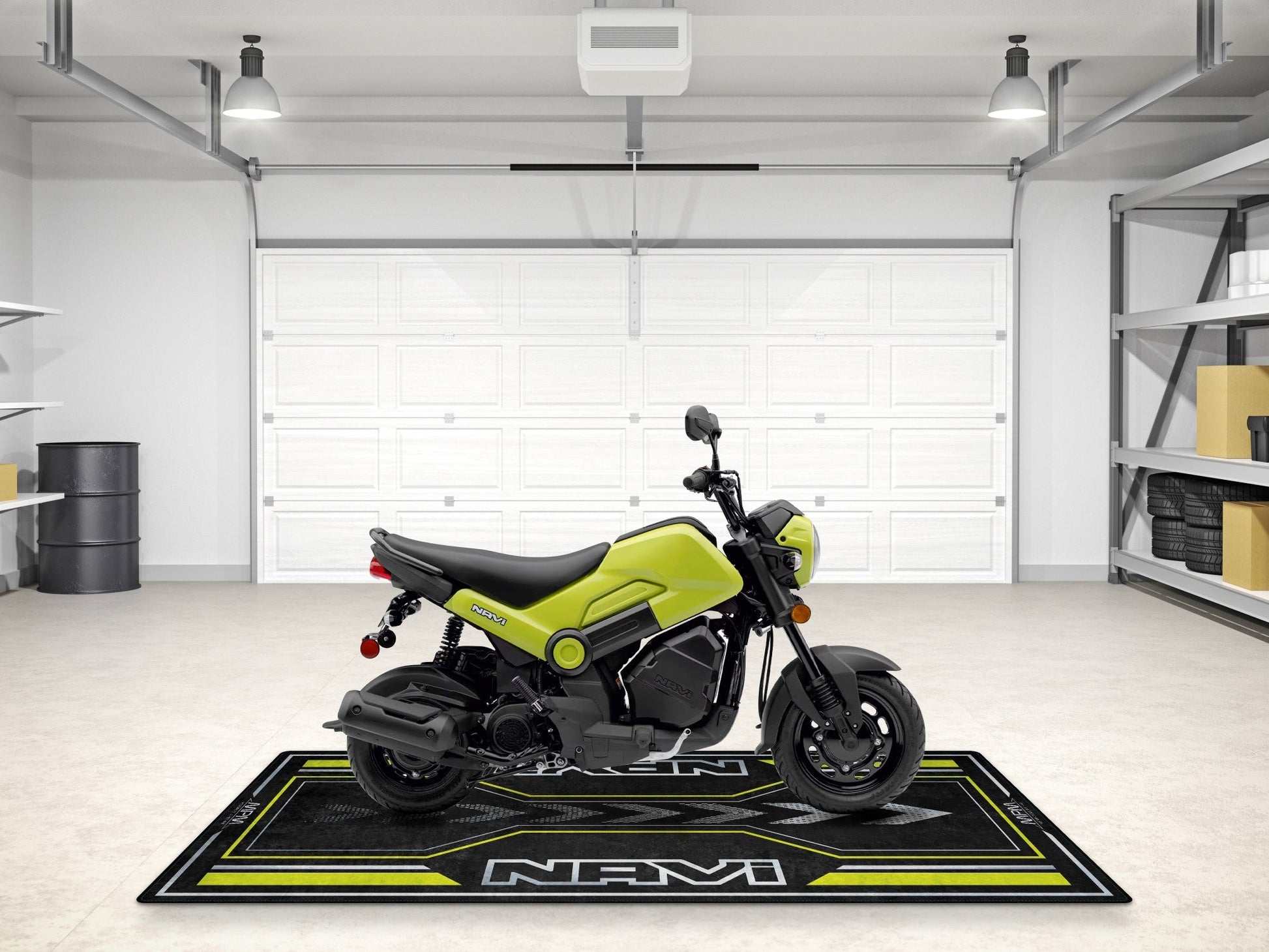 Designed Pit Mat for Honda Navi Motorcycle - MM7459 - Howling Moto