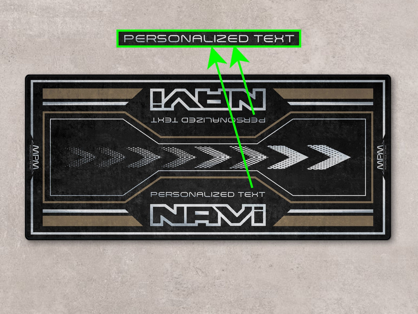 Designed Pit Mat for Honda Navi Motorcycle - MM7459 - Howling Moto