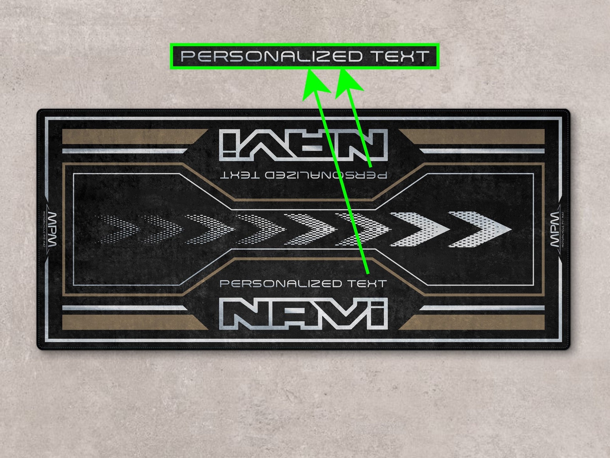 Designed Pit Mat for Honda Navi Motorcycle - MM7459 - Howling Moto