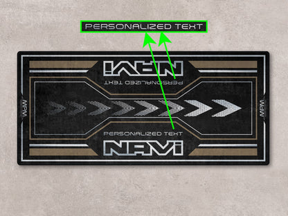 Designed Pit Mat for Honda Navi Motorcycle - MM7459 - Howling Moto