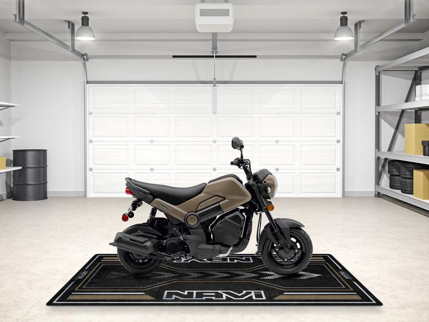 Designed Pit Mat for Honda Navi Motorcycle - MM7459 - Howling Moto
