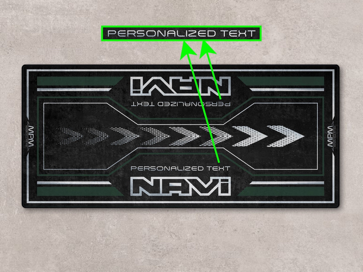 Designed Pit Mat for Honda Navi Motorcycle - MM7459 - Howling Moto
