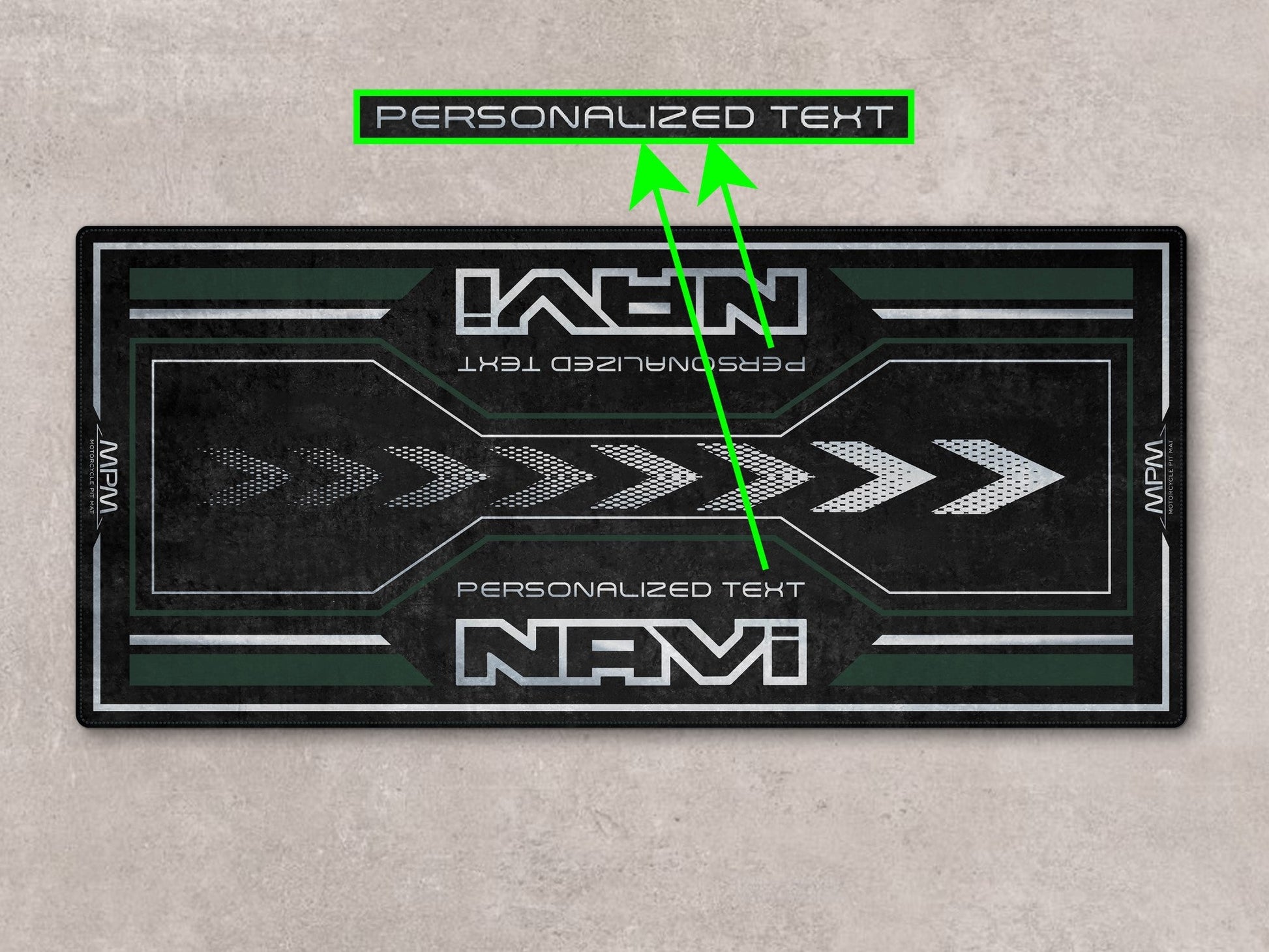 Designed Pit Mat for Honda Navi Motorcycle - MM7459 - Howling Moto