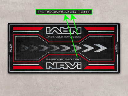 Designed Pit Mat for Honda Navi Motorcycle - MM7459 - Howling Moto