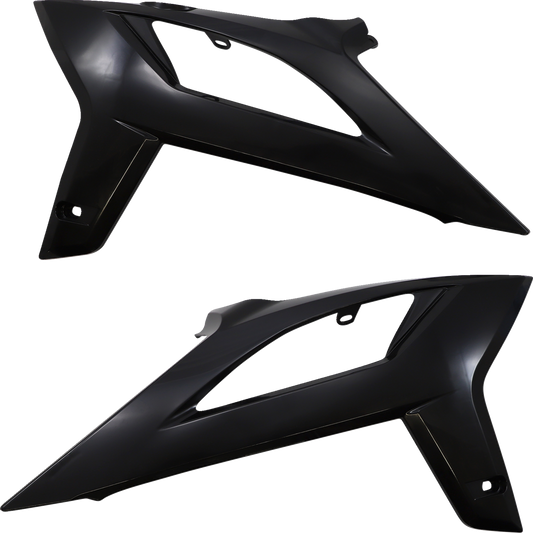 ACERBIS full replacement body kit in black, designed for vehicle customization, featuring panels and body components.