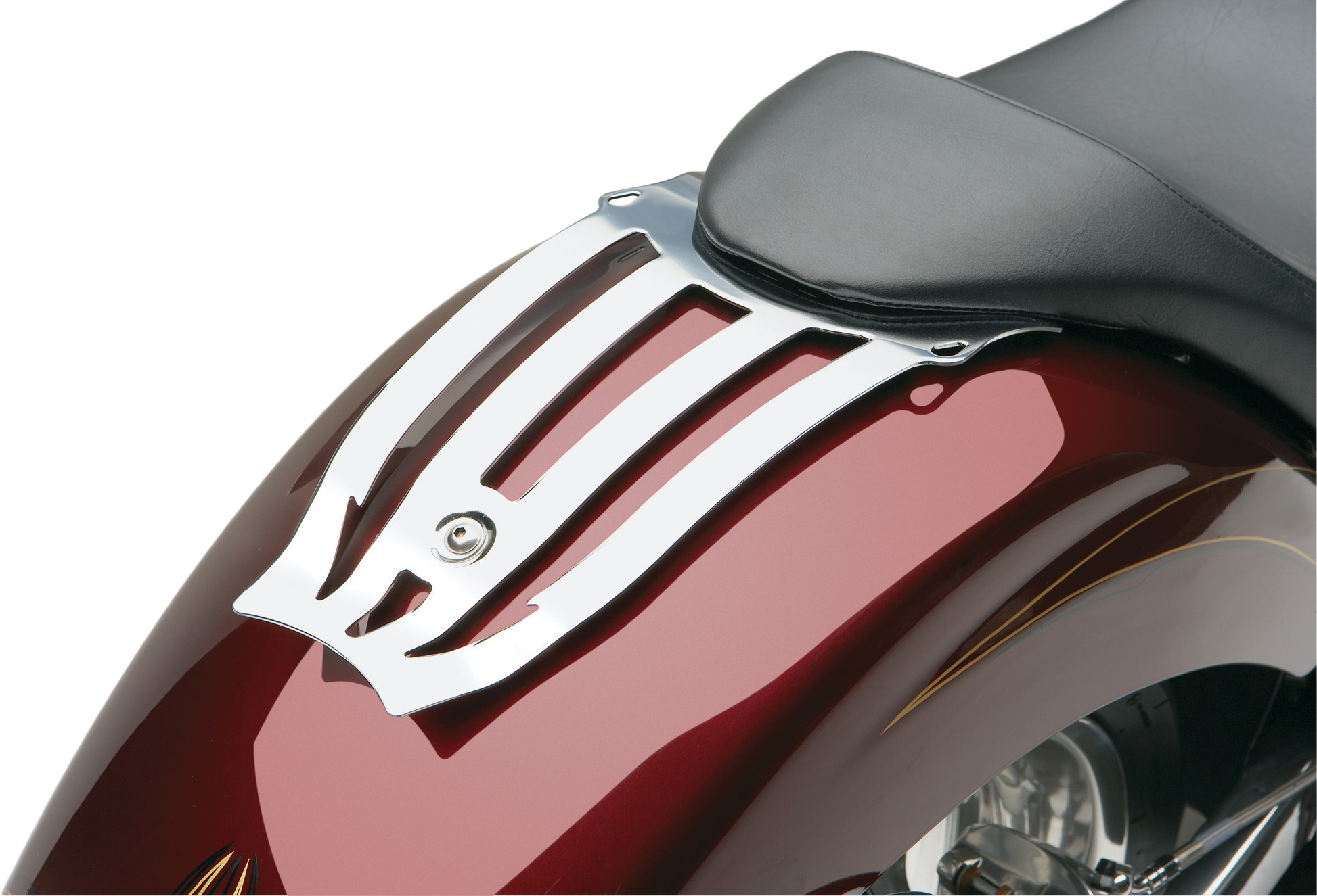 COBRA, COBRA Solo Luggage Rack for VTX1300CX Fury 2010-2019 – Chrome Formed Steel Part 02-4133