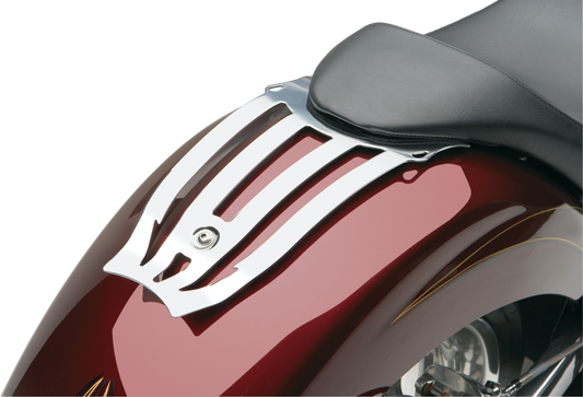 COBRA, COBRA Solo Luggage Rack for VTX1300CX Fury 2010-2019 – Chrome Formed Steel Part 02-4133