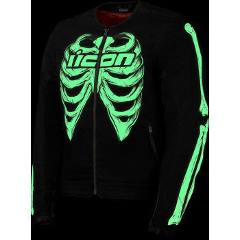 ICON Crestfalllen Jacket - Black - Small 2820-7738 - Howling Moto