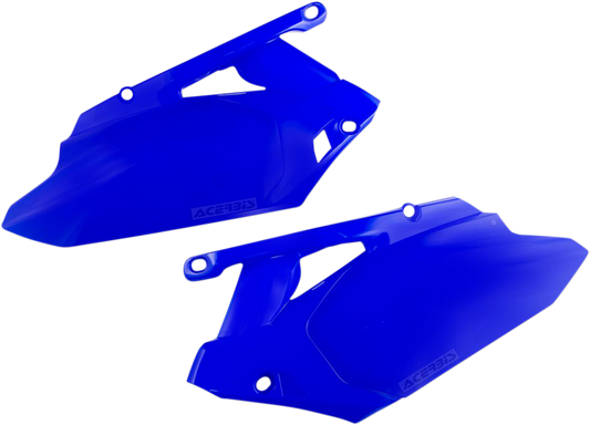 Blue Acerbis side panels for motorcycle body, part number 2171810003, designed for durability and stylish appearance.