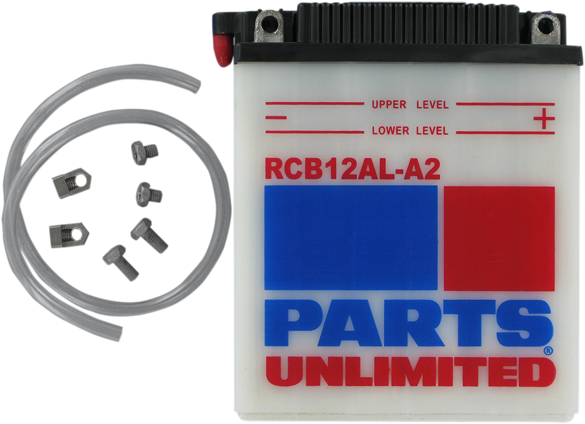 PARTS UNLIMITED, Parts Unlimited CB12AL-A2 Heavy-Duty Motorcycle Battery for Reliable Starting Power