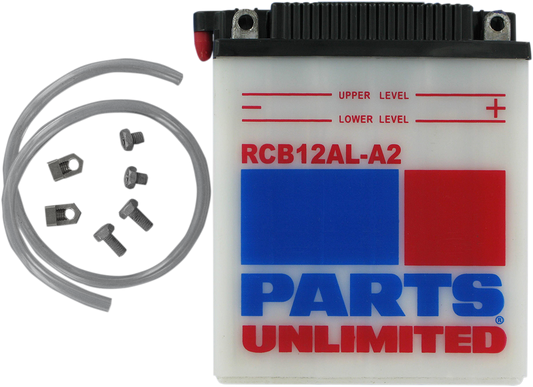 PARTS UNLIMITED, Parts Unlimited CB12AL-A2 Heavy-Duty Motorcycle Battery for Reliable Starting Power