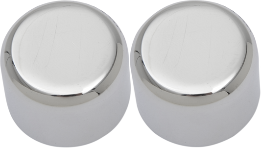 Drag Specialties C77-0100C Chrome Docking Covers - Short for Detachable Accessories