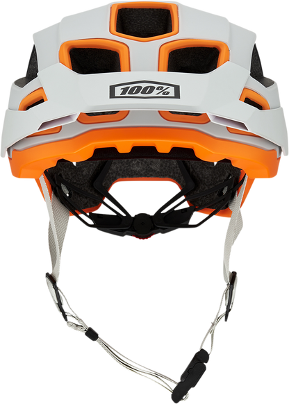 Light gray 100% Altec bicycle helmet with Fidlock buckle, CPSC/CE certified, size L/XL, from Bill's Exhausts.