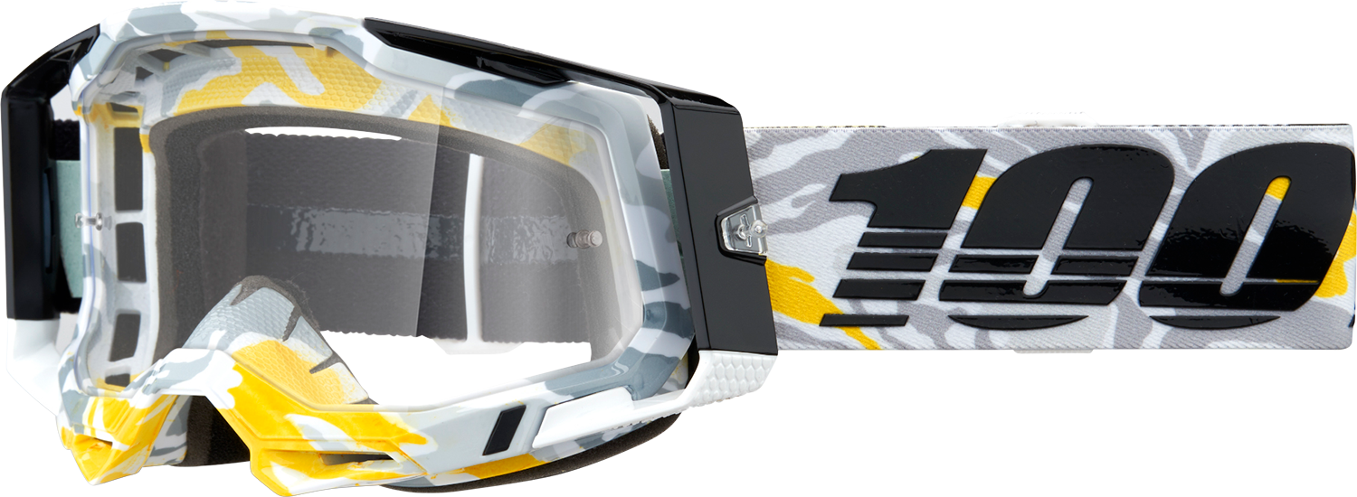 100% Racecraft 2 Goggles - Korb - Clear 50009-00019 - Howling Moto