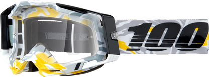 100% Racecraft 2 Goggles - Korb - Clear 50009-00019 - Howling Moto
