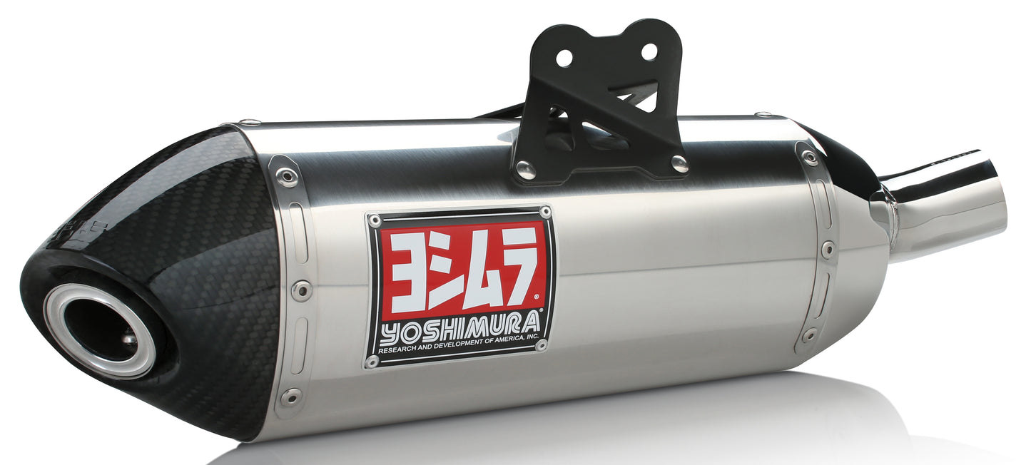 Yoshimura RS-4 Race full motorcycle exhaust system in stainless steel and carbon fiber with part number 146500D520.