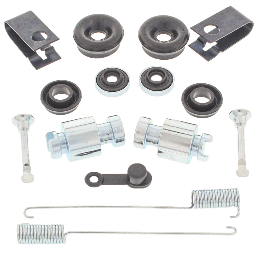 All Balls wheel cylinder rebuild kit 18-5003, showing components for reliable braking performance, including seals and pistons.