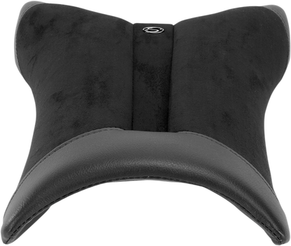 Black SADDLEMEN Gel Channel Sport Seat for Kawasaki ZX10R motorcycle, designed for comfort and sporty style.