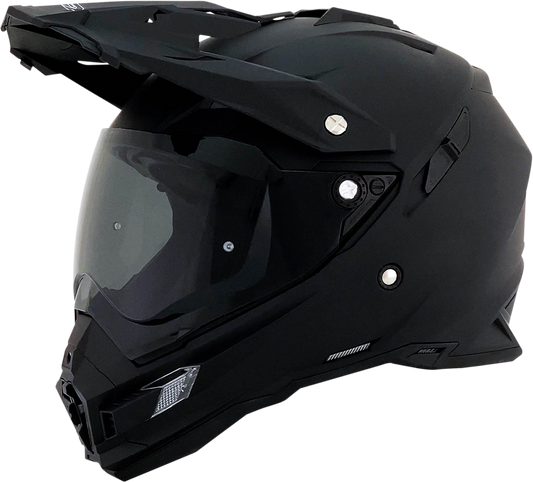 Bill's Exhausts AFX FX-41DS helmet shield with Pinlock in dark smoke, providing a tinted visor for motorcycle helmets.