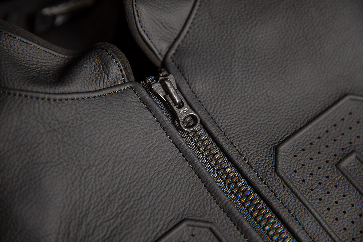 Bill's Exhausts ICON Motorhead3™ Black Jacket in 3XL, showing the stylish design and fabric details of this men's jacket.