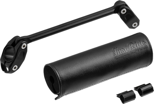 ZETA, ZETA Handlebar Bar Pad Set 165mm with 185mm Brace - Black