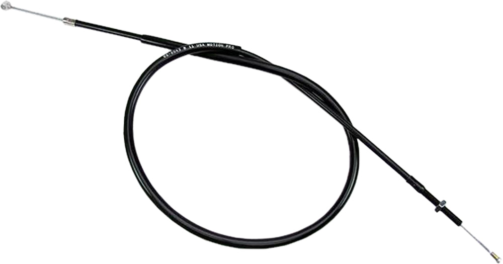 Black vinyl clutch cable by Motion Pro for motorcycles, model 02-0543, designed for precise control and durability.