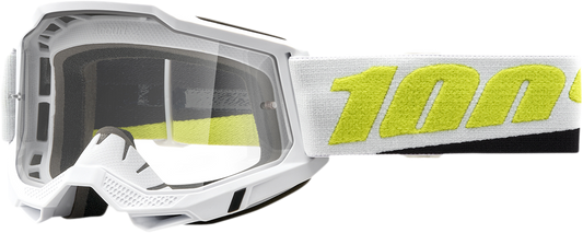 100% Accuri 2 Goggles - Peyote - Clear 50013-00012 - Howling Moto