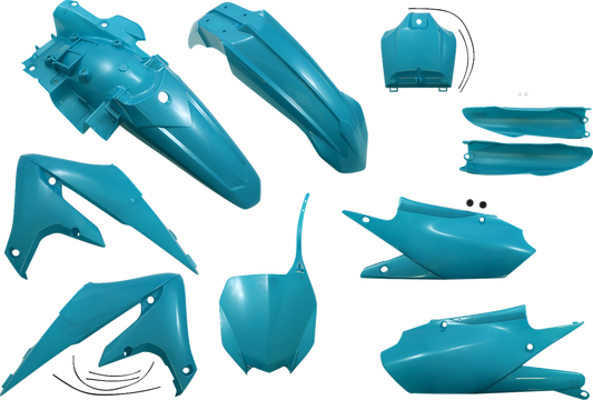 ACERBIS Full Replacement Body Kit - Teal/Metallic 2736357441 - Howling Moto