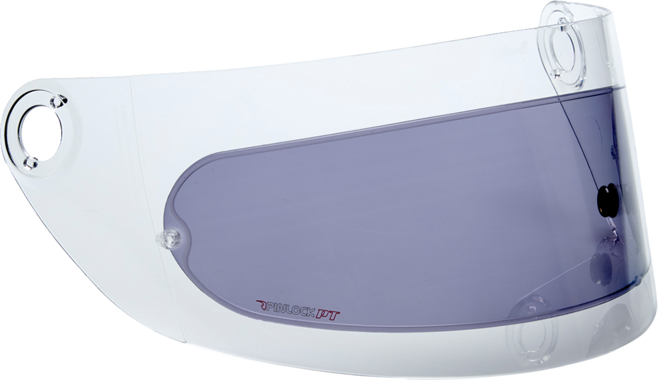 BILTWELL Gringo S motorcycle shield with Pinlock and ProtecTINT, clear visor with tinted tint for enhanced visibility and protection