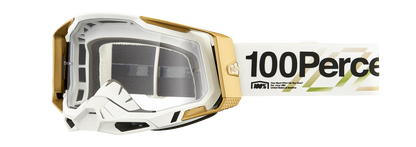 100% Racecraft 2 Goggles - Succession - Clear 50009-00026 - Howling Moto